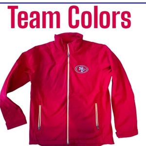 San Francisco 49'rs NFL  🏈 Official Licensed NFL Jacket w/ team colors